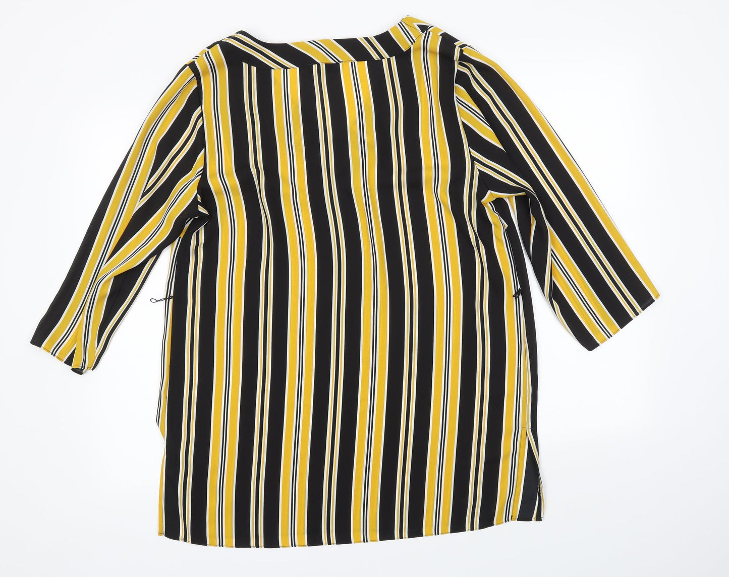 Matalan Womens Multicoloured Striped  Basic Blouse Size 14