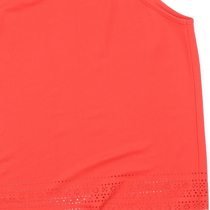 New Look Womens Red   Basic Tank Size 8