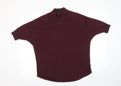 Atmosphere Womens Purple   Basic T-Shirt Size 8