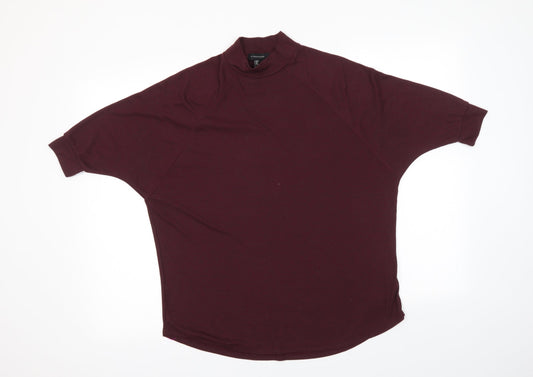 Atmosphere Womens Purple   Basic T-Shirt Size 8