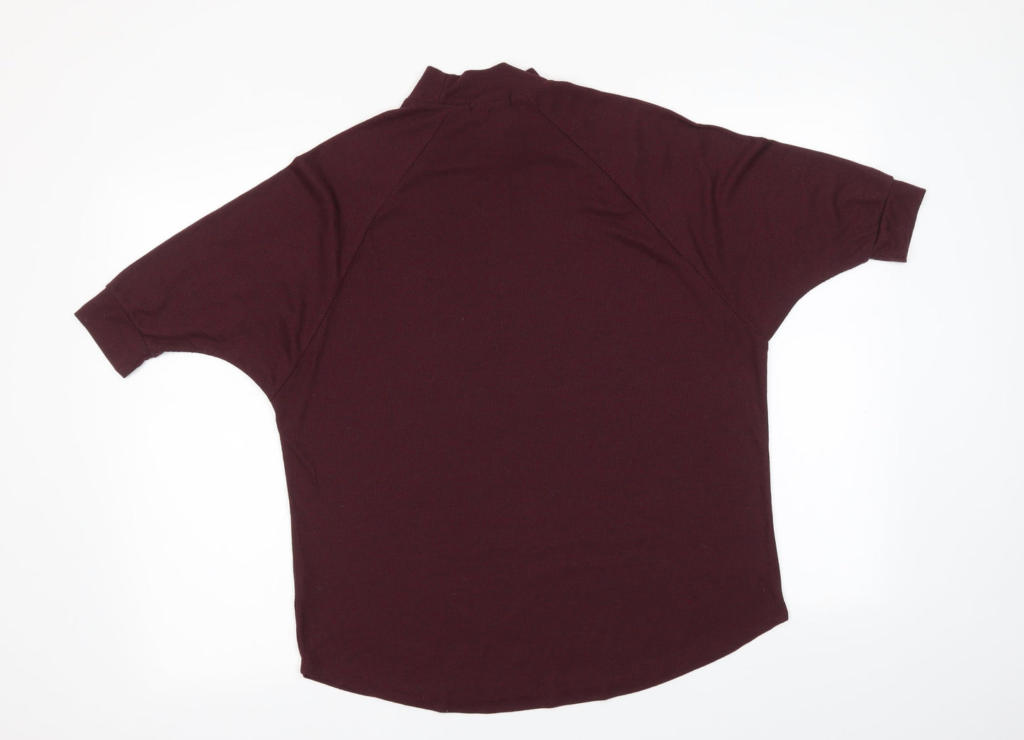 Atmosphere Womens Purple   Basic T-Shirt Size 8