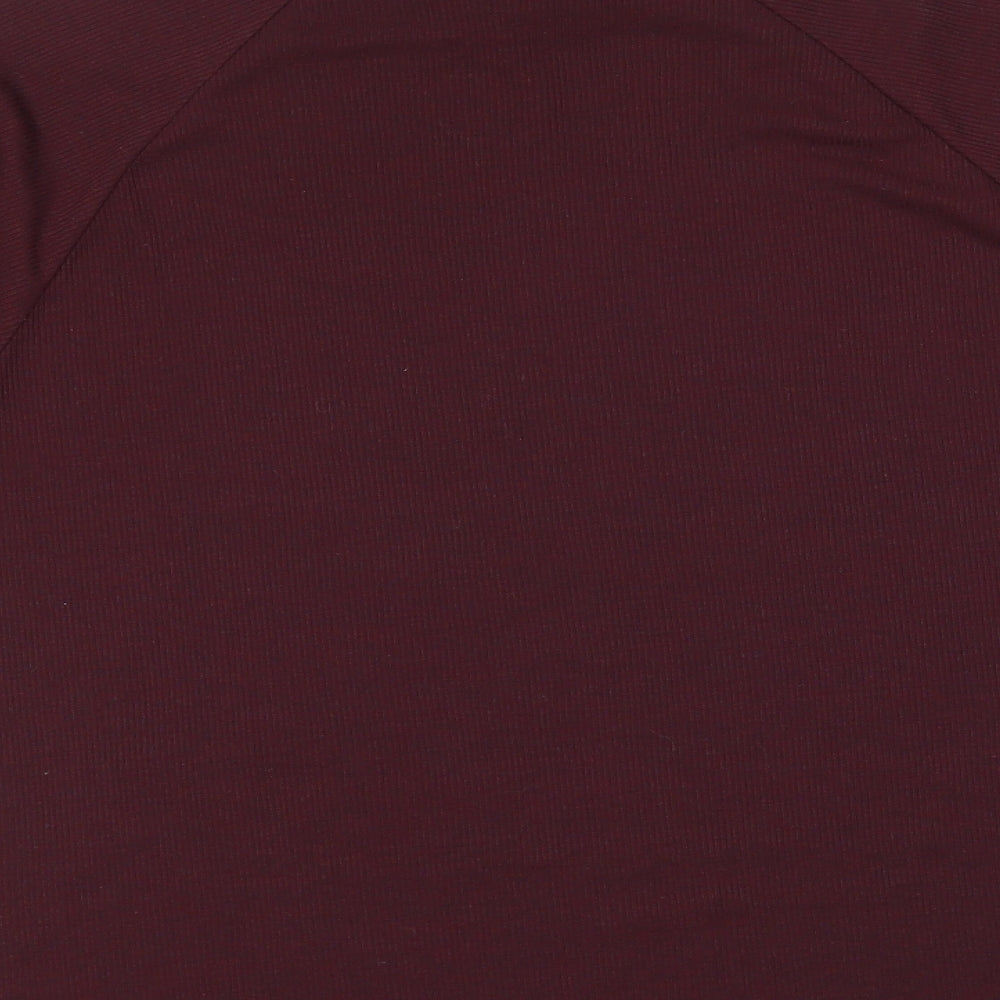 Atmosphere Womens Purple   Basic T-Shirt Size 8