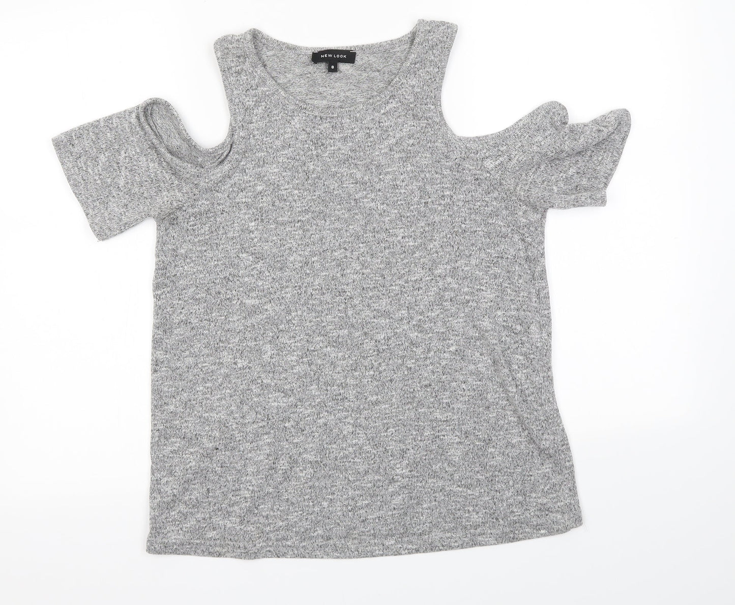 Womens UK Size 8 New Look Grey Pullover Jumper