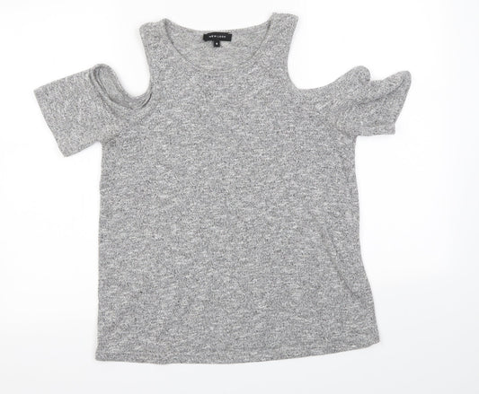 Womens UK Size 8 New Look Grey Pullover Jumper