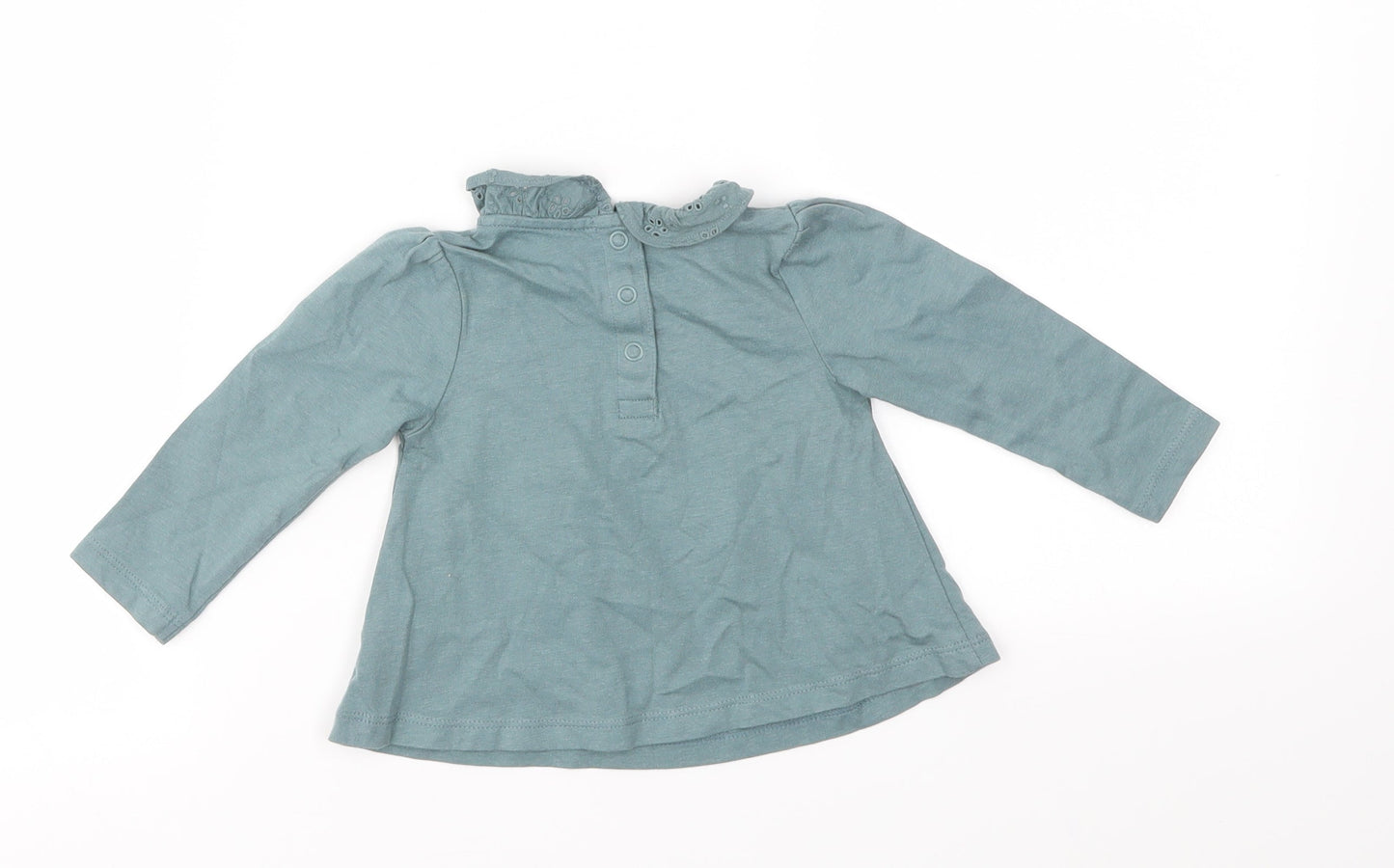 TU Girls Green   Basic T-Shirt Size 3-6 Months