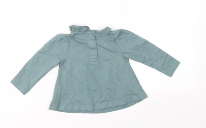 TU Girls Green   Basic T-Shirt Size 3-6 Months