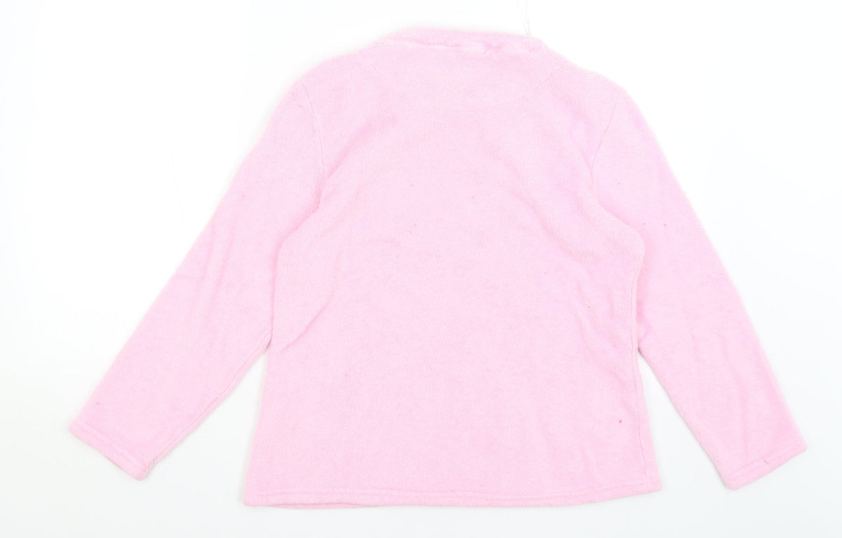Back view of Unicorn Dreams women’s pink jumper, size M