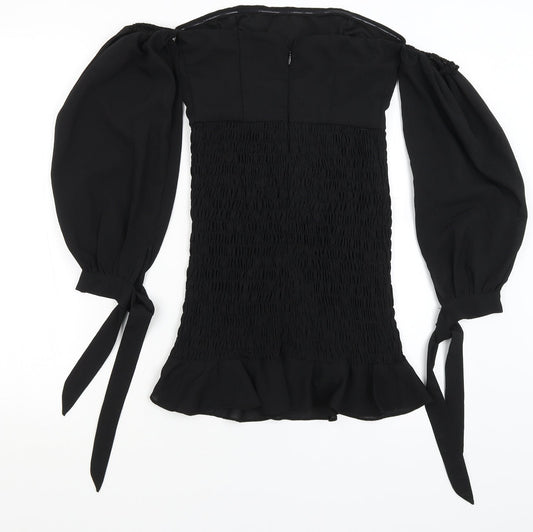 Boohoo  Womens Black   Bodycon  Size 8