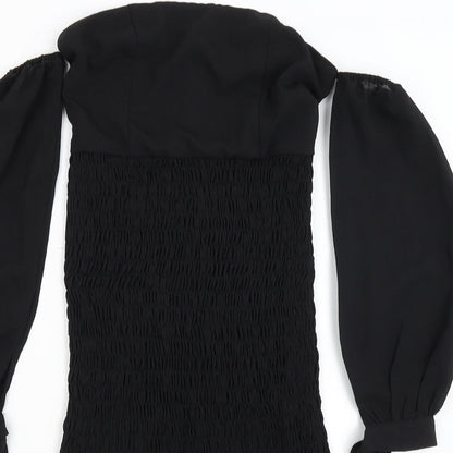 Boohoo  Womens Black   Bodycon  Size 8