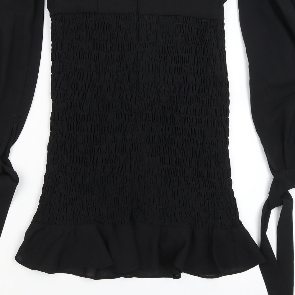 Boohoo  Womens Black   Bodycon  Size 8