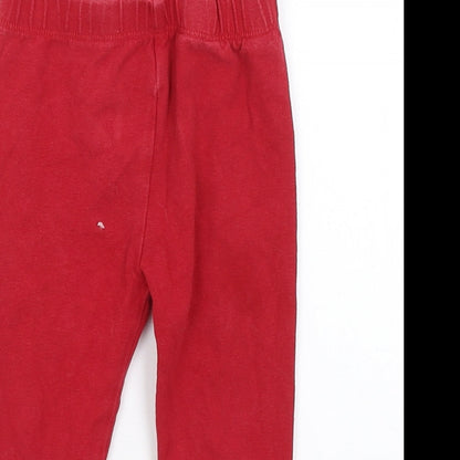 Mayoral Girls Red   Capri Trousers Size 2 Years