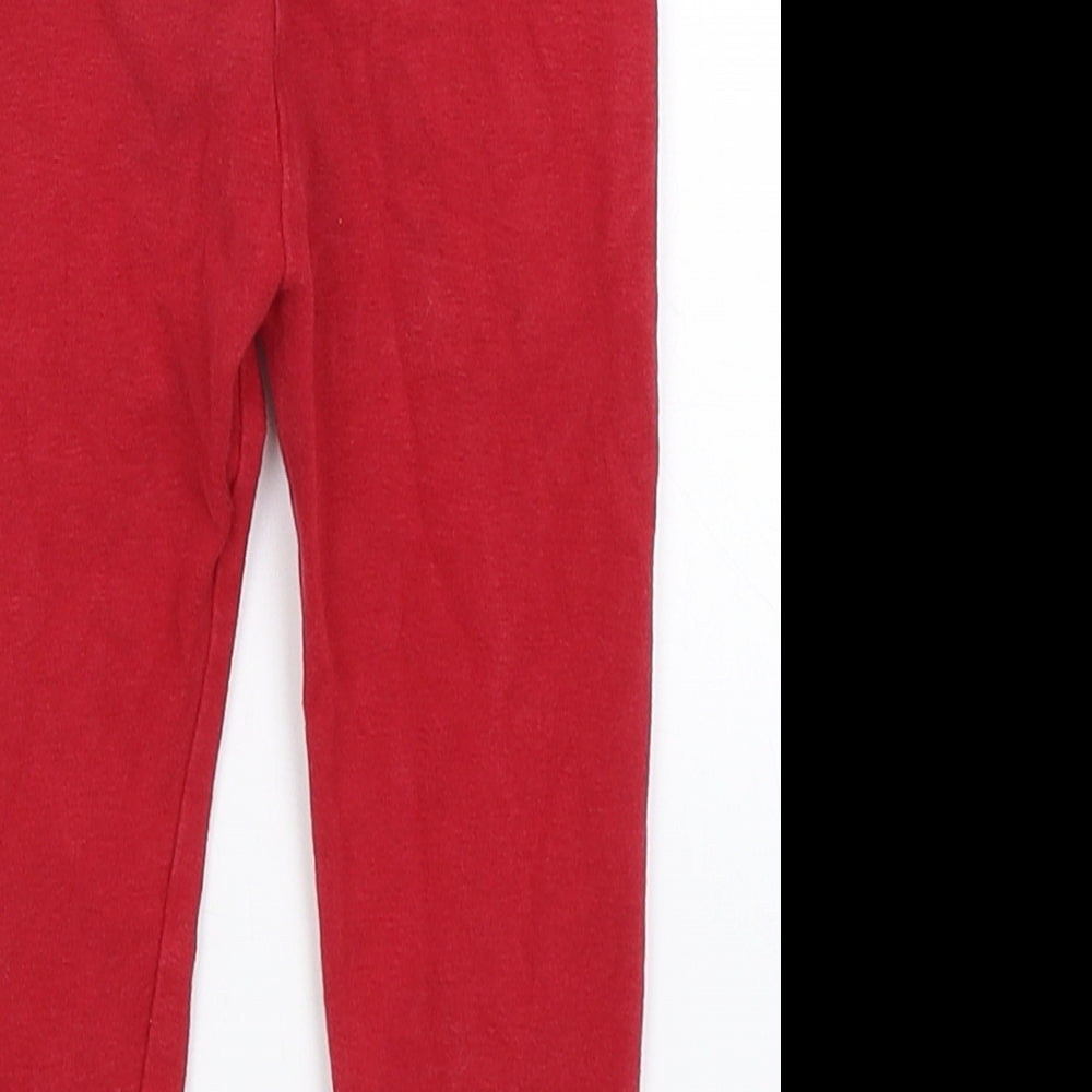 Mayoral Girls Red   Capri Trousers Size 2 Years
