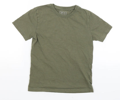 NEXT Boys Green   Basic T-Shirt Size 7 Years