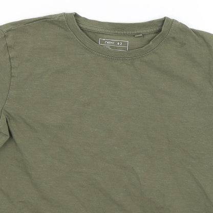 NEXT Boys Green   Basic T-Shirt Size 7 Years