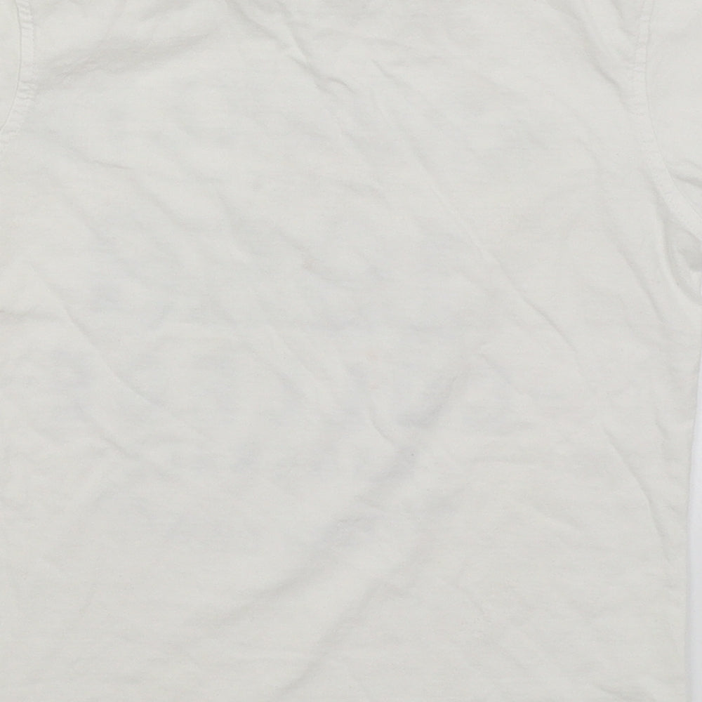 George Boys White   Basic T-Shirt Size 8-9 Years
