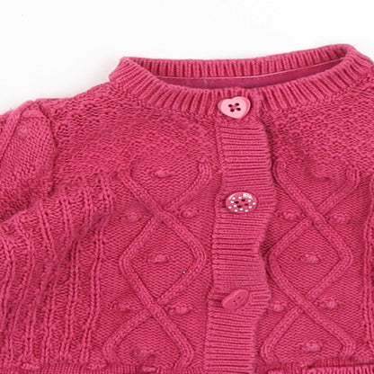 TU Baby Pink   Cardigan Jumper Size 9-12 Months