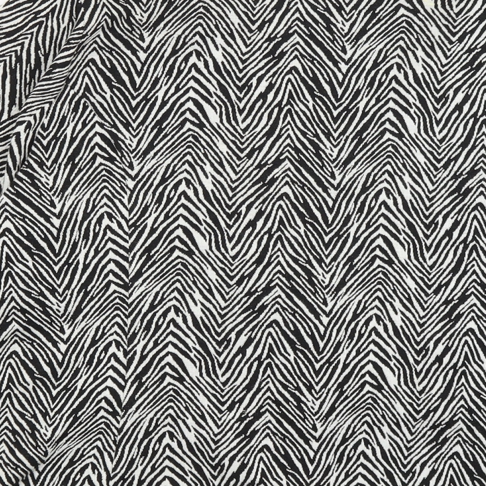 Papaya Womens Black Animal Print  Jacket Blazer Size 20