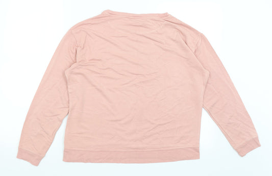 F&F Womens Pink   Pullover Jumper Size 8