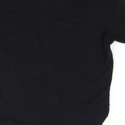 Gildan Mens Black    Polo Size L  - Coca-Cola