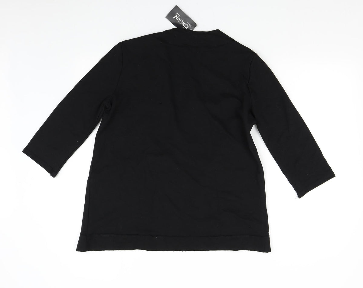 Back view of Noko women’s black jacket, size XL