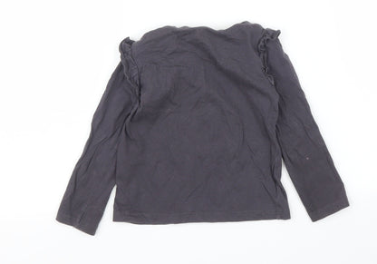 F&F Girls Grey   Basic T-Shirt Size 12-18 Months
