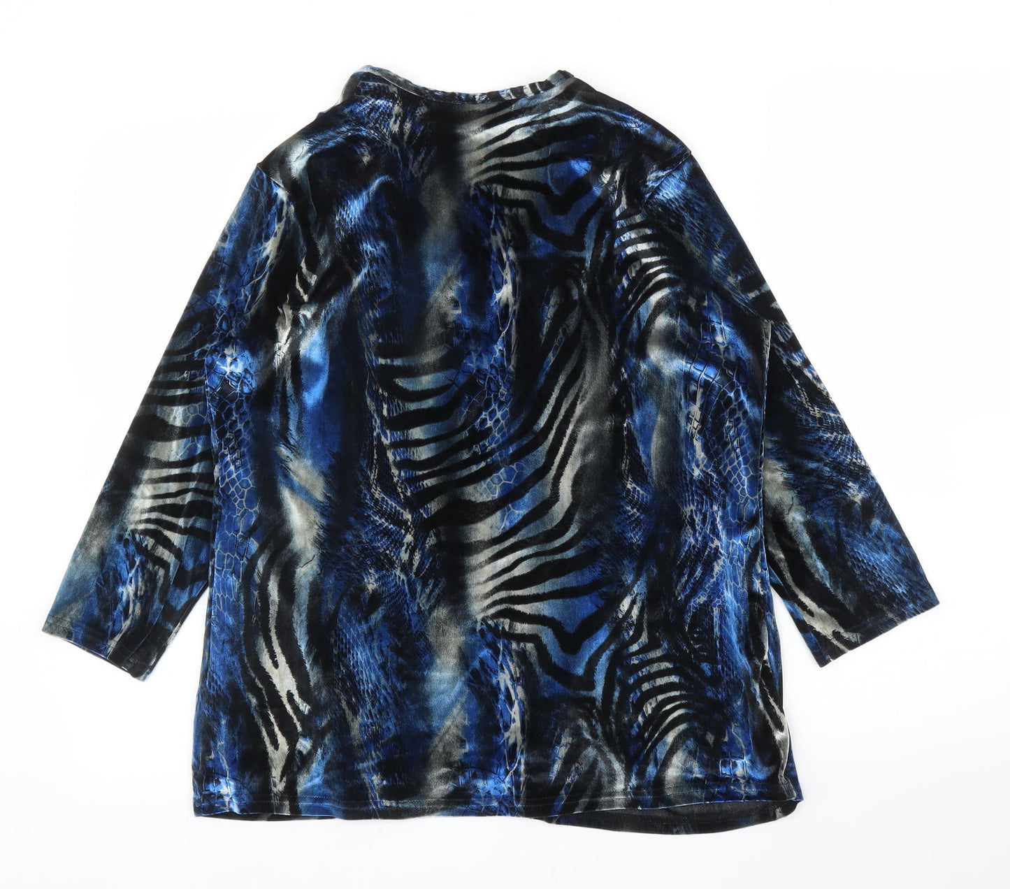 Womens UK Size 14 Gerard Blue Basic Blouse