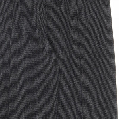 Womens UK Size M Preworn Regular Fit  Grey Trousers