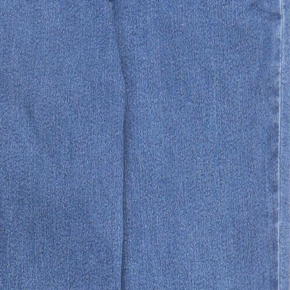 Womens UK Size 31 in Preworn Regular Fit Skinny Blue Jeans