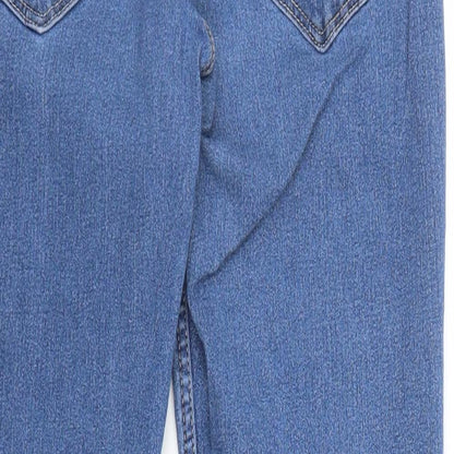 Womens UK Size 31 in Preworn Regular Fit Skinny Blue Jeans
