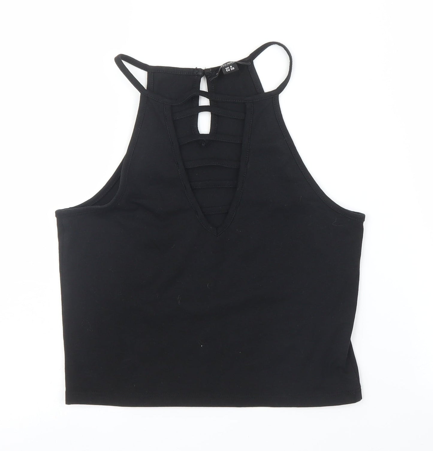 Womens UK Size 8 Select Black Camisole Blouse