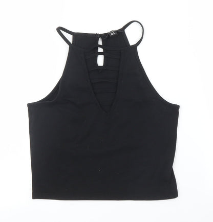 Womens UK Size 8 Select Black Camisole Blouse