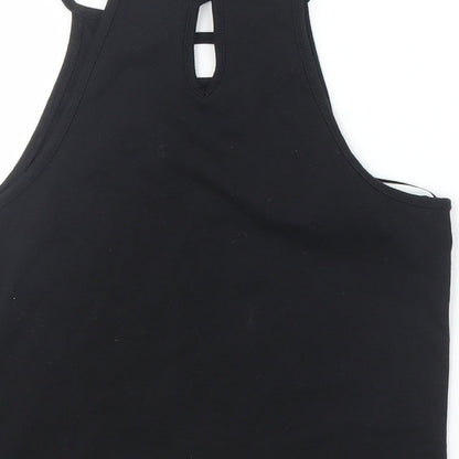 Womens UK Size 8 Select Black Camisole Blouse