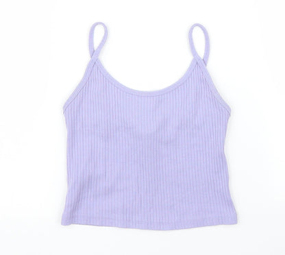 Topshop Womens Purple   Camisole Blouse Size 6