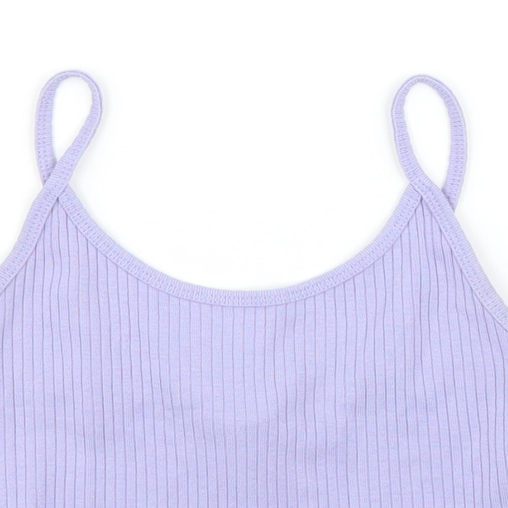 Topshop Womens Purple   Camisole Blouse Size 6