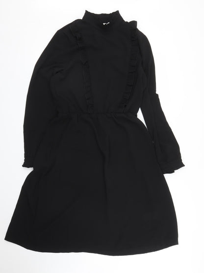 Peacocks Womens Black   A-Line  Size 10