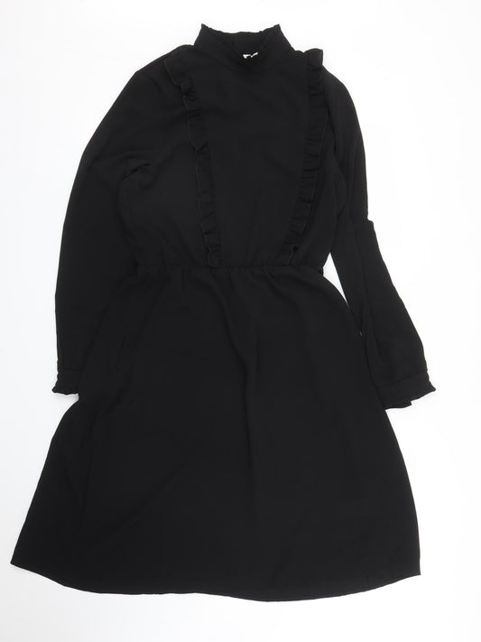 Peacocks Womens Black   A-Line  Size 10