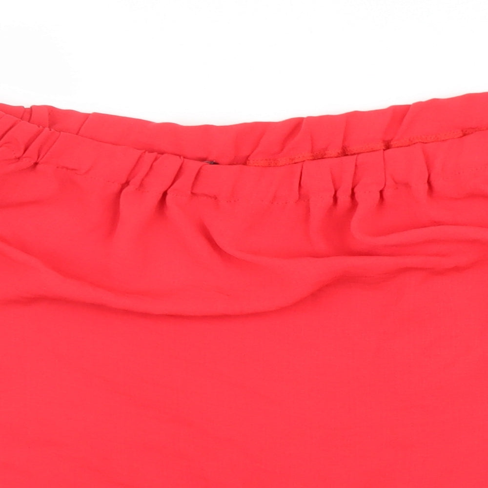 Quiz Womens Red   Basic Blouse Size 18