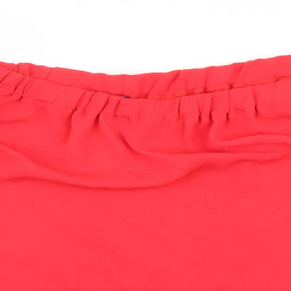 Quiz Womens Red   Basic Blouse Size 18