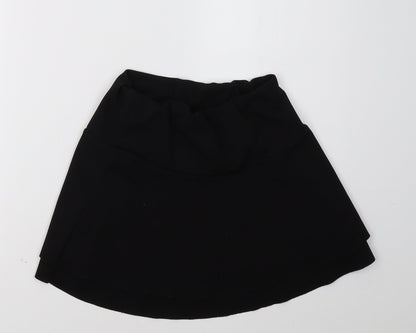 SheIn Womens Black   A-Line Skirt Size 6