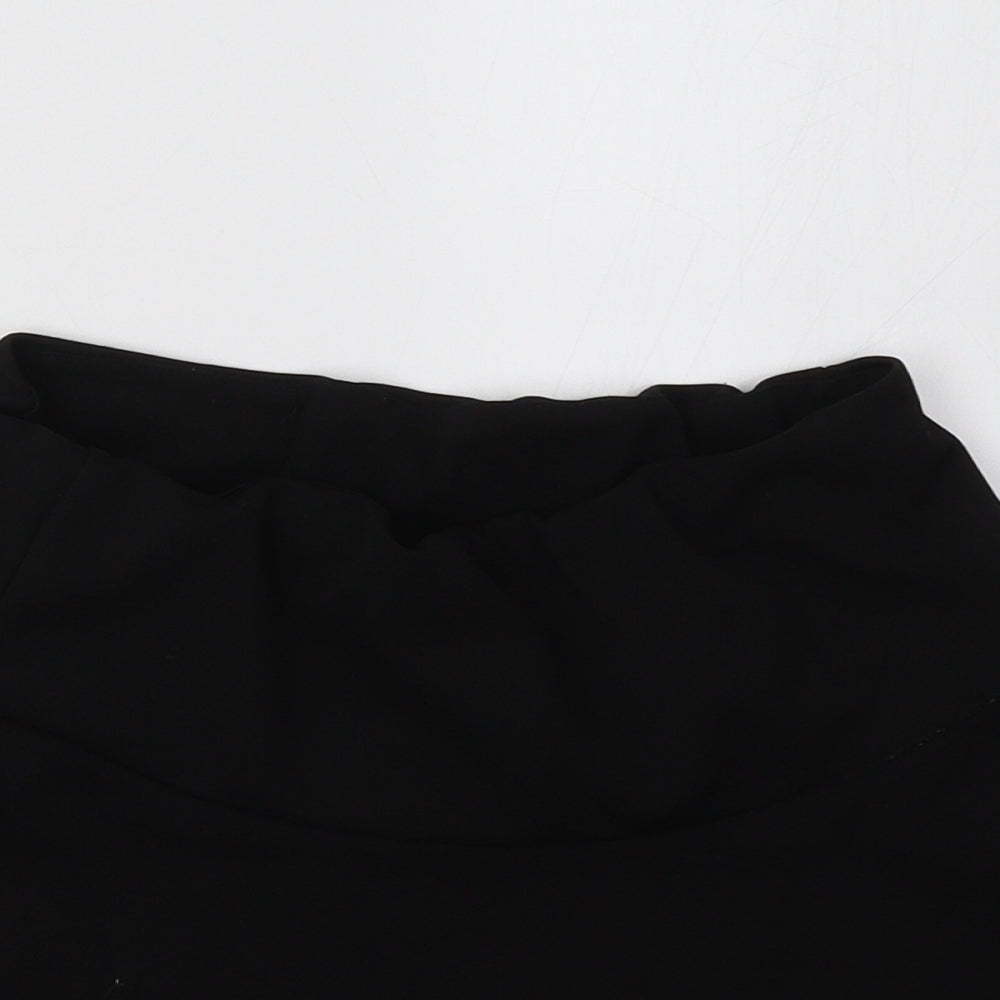 SheIn Womens Black   A-Line Skirt Size 6