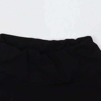 SheIn Womens Black   A-Line Skirt Size 6