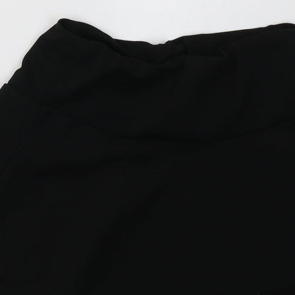 SheIn Womens Black   A-Line Skirt Size 6