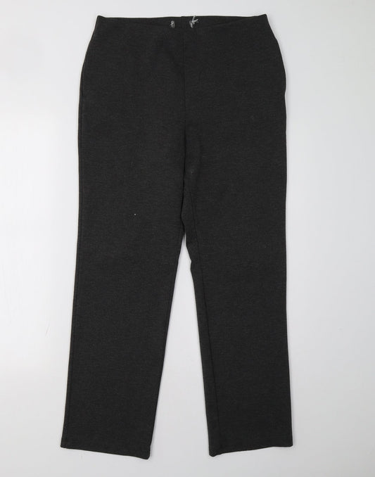 Matalan Womens Grey   Trousers  Size 12 L30 in