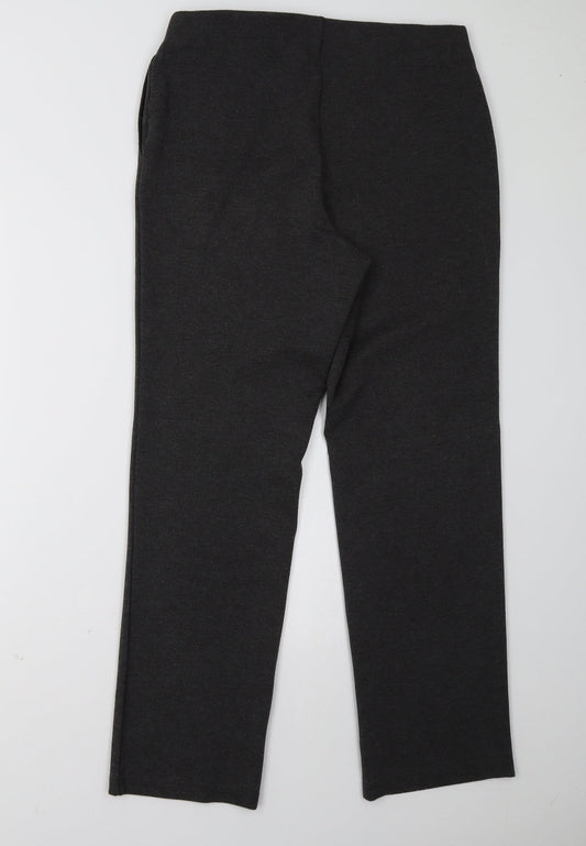 Matalan Womens Grey   Trousers  Size 12 L30 in
