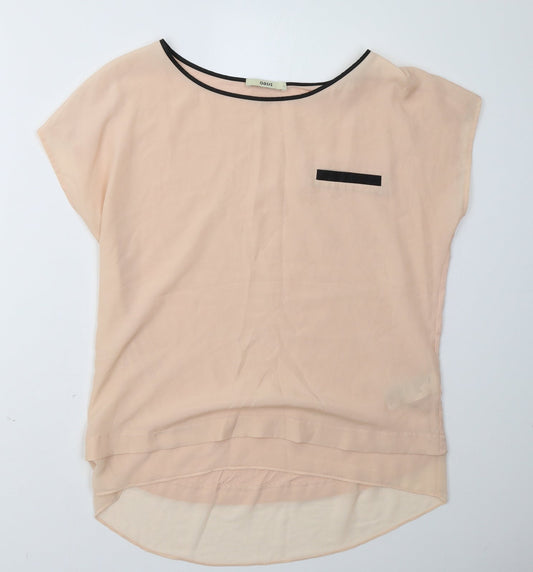 Womens UK Size L Oasis Pink Basic Blouse