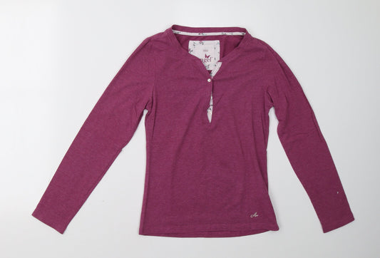 Womens UK Size 2XS Marks and Spencer Purple Pullover Sweatshirt