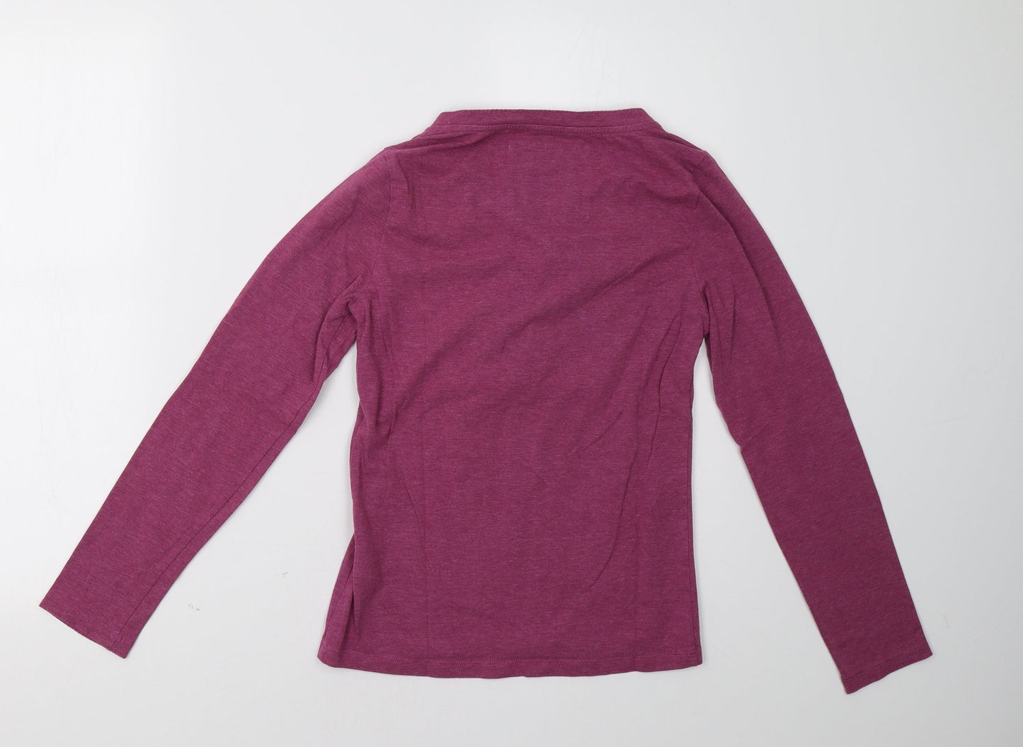 Womens UK Size 2XS Marks and Spencer Purple Pullover Sweatshirt