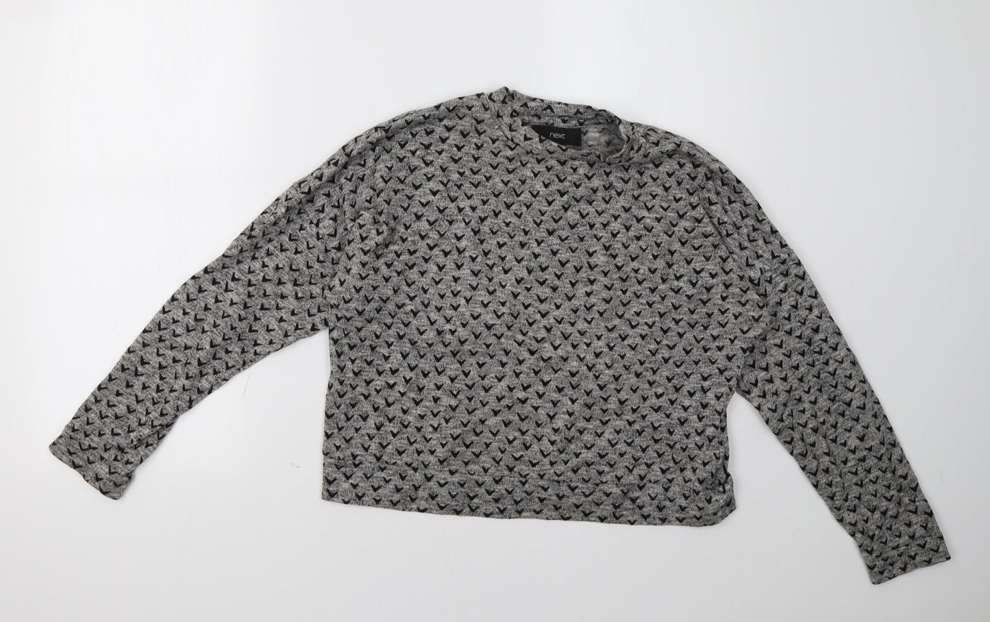 Womens UK Size 12 NEXT Grey Pullover Sweatshirt