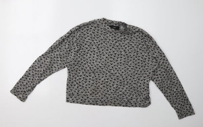 Womens UK Size 12 NEXT Grey Pullover Sweatshirt