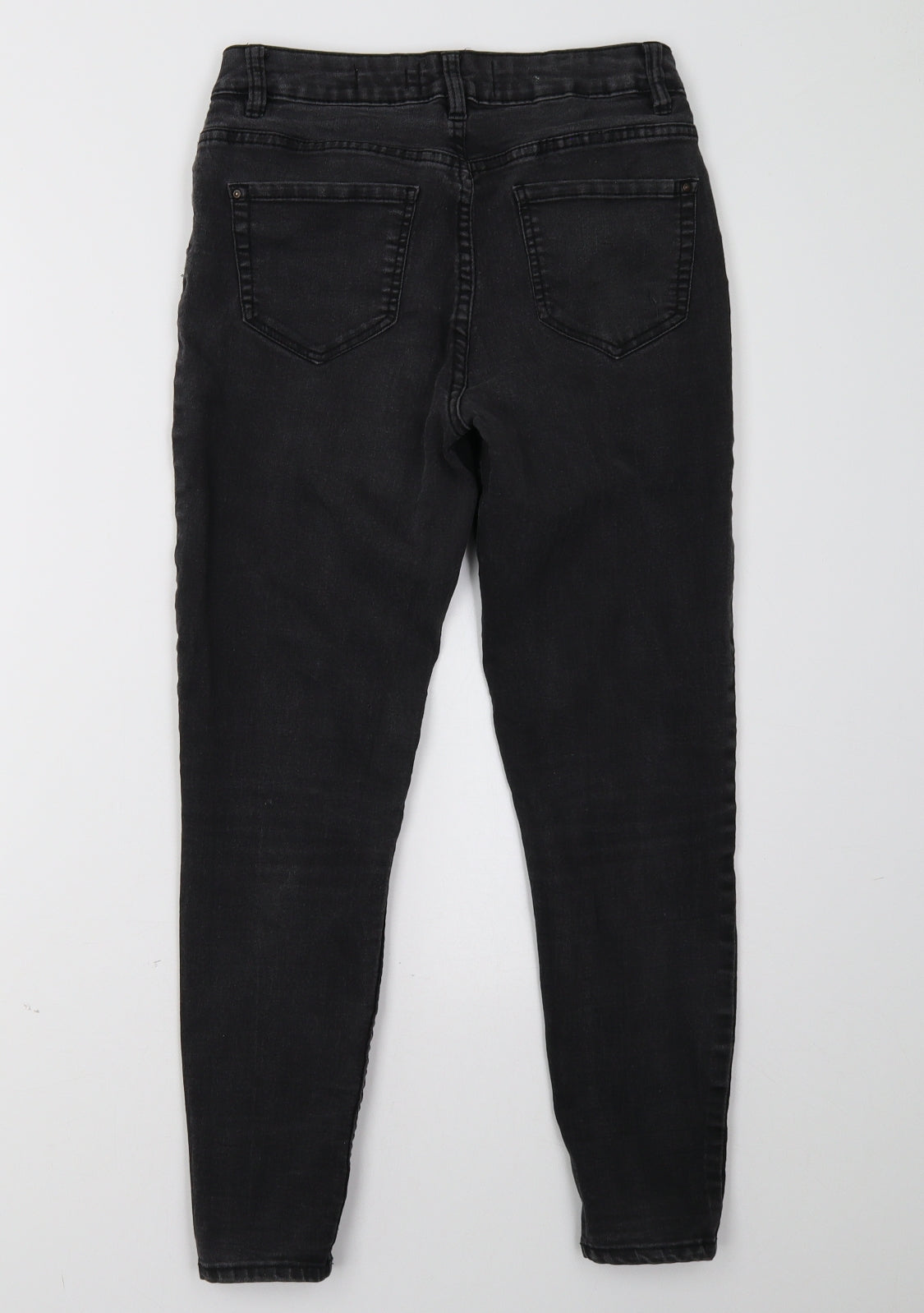 New Look Womens Black  Denim Skinny Jeans Size 10 L27 in